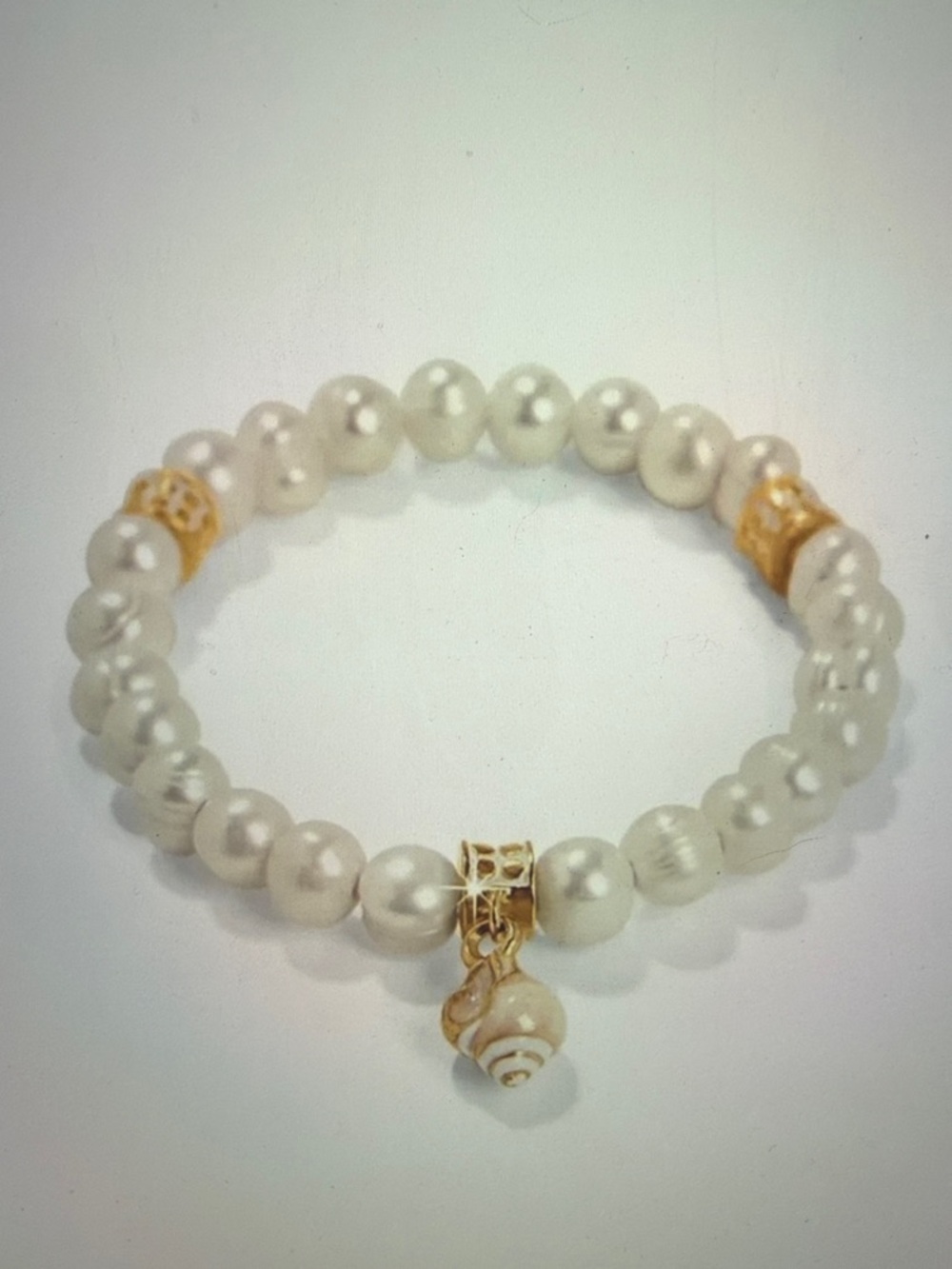 💛🆕 Brighton Sunset Cove Pearl & Shell Bracelet